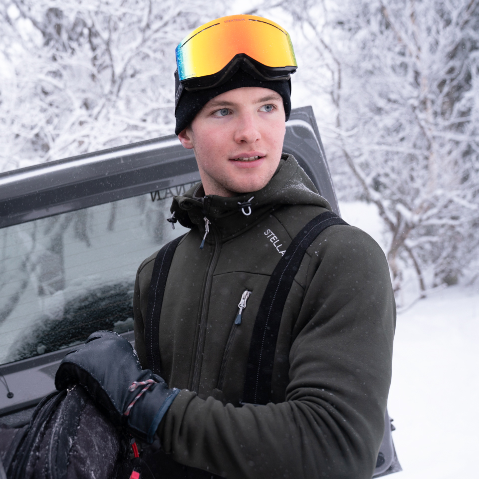 Men's Fleece Jacket with Hood
